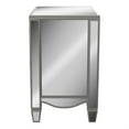 thumbnail image 5 of FOA Gavvi Glam 3-Piece Silver Wood Bedroom Set - Cal King + Nightstand + Dresser, 5 of 12
