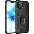 thumbnail image 3 of For Samsung Galaxy A13 5G Shockproof Hybrid Dual Layer TPU with Ring Stand Metal Kickstand Heavy Duty Rugged Armor Shell Phone Case Cover by Xpression [Black], 3 of 9