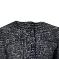 thumbnail image 2 of Pre-Owned Theory Tweed Jacket in Navy Blue Acrylic, 2 of 2