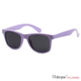 thumbnail image 2 of Polarspex Classic 80's Trendy Retro Polarized Sunglasses | Reinforced Metal Hinges | 100% UV Protection | Unisex Style | for Adults, Lavender / Smoke, 2 of 6
