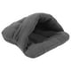 thumbnail image 1 of Cama para perros y gatos, cálida perrera, nido, manta para perros, colchoneta para dormir, saco de dormir, cojín acolchado de algodón para cachorros, gatos y gatitos, talla XS (gris), 1 of 8