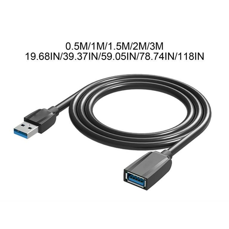 USB Extension Cable Male Female Micro USB 3.0 /2.0 Data Charging Lead 0.5m  - 5m