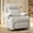 Beige, variant on Korser Manual Small Recliner Chair for Small Spaces for Living Room,Nursery,Blue