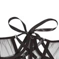 thumbnail image 4 of Corset de Dentelle de Mode Large Ceinture Mesh Dentelle Réglable jusqu'à Ceintures de Robe Attachées, 4 of 9
