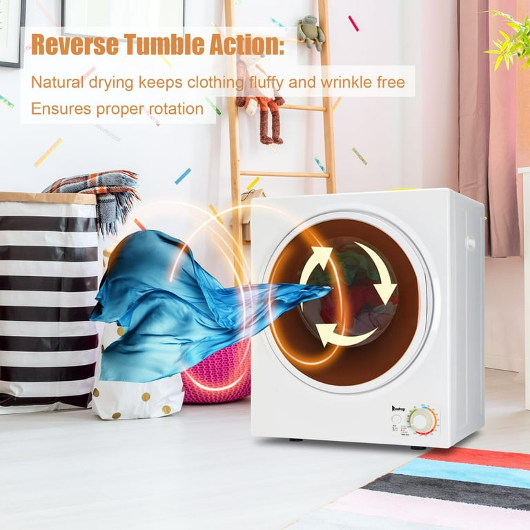 Compact Digital Automatic Electric Clothes Dryer Machine Laundry