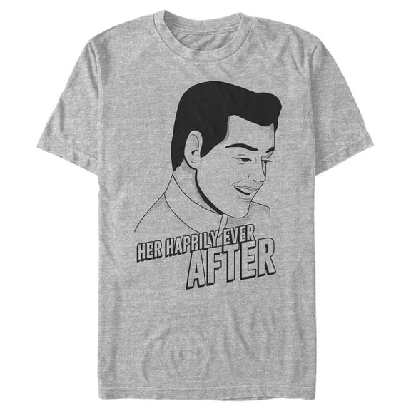 Men's Cinderella Prince Charming Happily Ever After Graphic T-Shirt