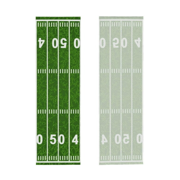 Picia American Football Field2 Pattern Cooling Towels (40"x12") Cool Towel, Cold Towel, Microfiber Soft Breathable Chilly Ice Towel