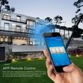 thumbnail image 4 of Forzero 3 Gang WiFi Interrupteur Tactile Intelligent US/EU/UK pour Amazon Alexa Google IFTTT(Noir), 4 of 7