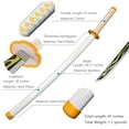 Elervino Bamboo Demon Slayer Sword with Belt Holder, 41 inches ...