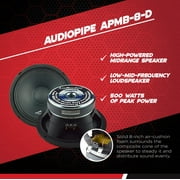 Audiopipe 8 Low Midbass 8 Ohm 250W RMS / 500W Max