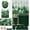 Dark Green&Gold, variant on Bathroom Set - 26PC Bathroom Set with Shower Curtain and Rugs, Bathroom Accessory Set, Sage Green Bathroom Accessories Set, Trash Can & Soap Dispenser