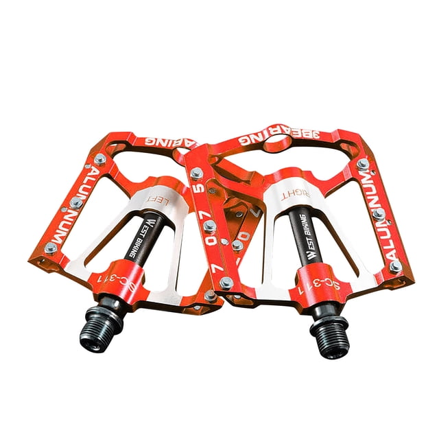 onlyliua ¡ ¡Promoción de Temporada! Pedal de Triciclo de Aluminio para Bicicleta Pedal de Rodamiento Ligero para Bicicleta de Carretera