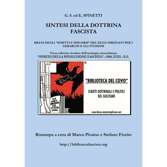 Sintesi Della Dottrina Fascista (Paperback)