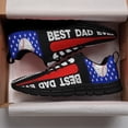 thumbnail image 3 of Best Dad Ever Baseball Running Shoes Sneakers Mesh Black Size 11.5, 3 of 5