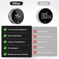 thumbnail image 3 of Rechargeable Magnetic Digital Kitchen Timer - Large LED Display, 3 Adjustable Volume for Cooking,Workout, Productivity,with Meal Planner, 3 of 8