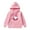 Z10-Pink, variant on YUEHUA Girls Valentines Sweatshirt Cute Love Hearts Print Hoodies Long Sleeve Winter Outwear Girl's Pullover Top, Size 13-14 Years