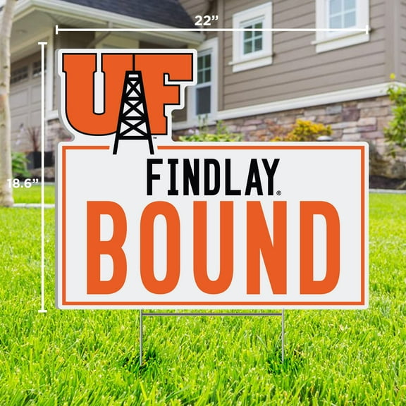 University of Findlay Bound Lawn Sign (Officially Licensed)
