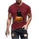 thumbnail image 2 of Blusas y camisas de manga corta y cuello redondo para hombre. Blusas/camisetas de manga corta con cuello redondo y estampado de Halloween para hombre. Blusa para hombre., 2 of 5