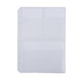 thumbnail image 1 of justharion 10 Pieces Zipper Pouch Container Convenient PVC Documents Pouches Document Holding Bag Storage Containers for Home Office School A5, 1 of 5