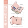 thumbnail image 2 of Punplita Women Bifold Wallet Leather Wallets for Women with Card Holder and Zipper Coin Pocket, 2 of 7