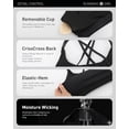 thumbnail image 3 of RUNNING GIRL Sports Bra for Women High Impact Padded Longline Workout Tank Top Crisscross Back Yoga Fitness Bra, 3 of 4