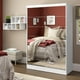 thumbnail image 2 of Ropero Closet Madesa Luke 2 Puertas Con Espejos Blanco 183 cm, 2 of 8