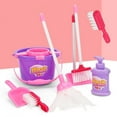 thumbnail image 1 of Juego de limpieza para niños para niños pequeños, juego de suministros de limpieza para juegos de simulación Wmkox8yii shdjk2361, 1 of 1