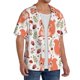 thumbnail image 2 of Balery Squirrel And Camisa Casual de Manga Corta con Botones para Hombre, Texturizada, Estilo Cubano, para Playa, Verano-Medium, 2 of 5