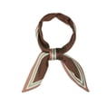 thumbnail image 1 of INSPIRAR CHIC Cinta de cabello elegante y delgada para mujeres, cinta para el asa del bolso, bufanda para el cuello, color café puro, 1 of 5