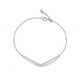 thumbnail image 1 of Brazalete de plata ajustable Qarigey con circón AP018637-00, 1 of 6