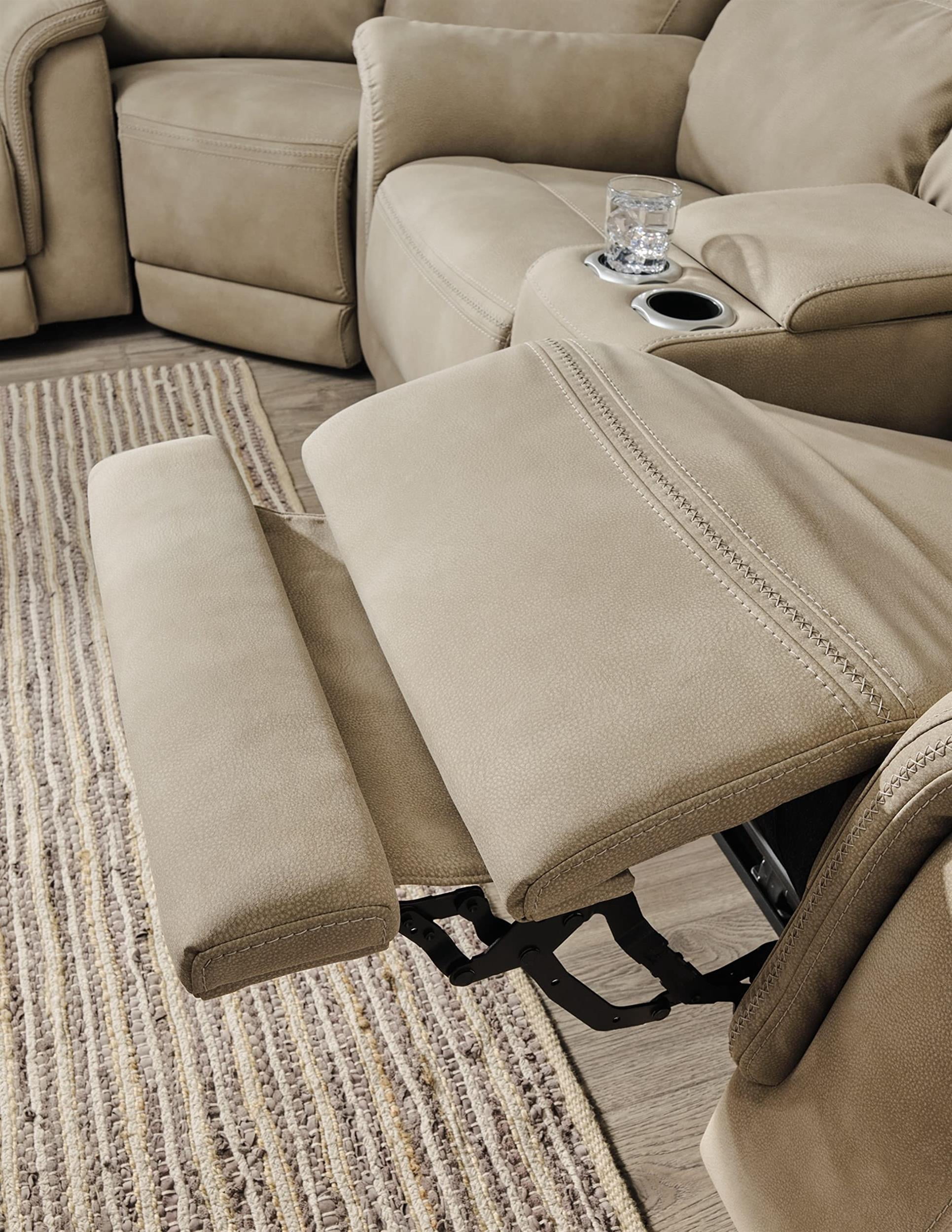 Signature Design by Ashley Next-Gen DuraPella Sand Power Reclining Sofa