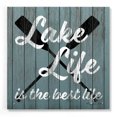 thumbnail image 1 of Epic Art 'Lake Life' by Susan Ball, Acrylic Glass Wall Art, 24"x24", 1 of 5