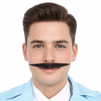 Men's Fashion Moustache Set | Black Cosplay Facial Hair