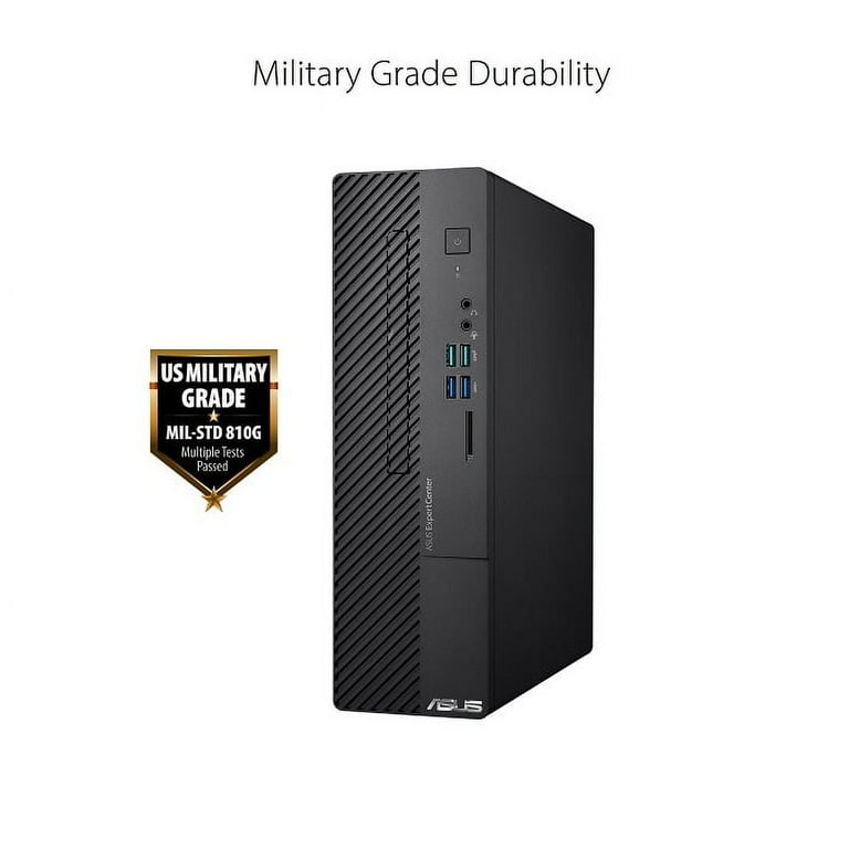 ASUS ExpertCenter Desktop Tower Computer, Intel Core i5-11400, 8GB