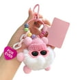 thumbnail image 4 of Plush Keychain under $5! Yannianjz Plush Keychain Toy, Cute Animal Keychain for Backpack Purse, Soft Stuffed Key Ring for Kids Adults, Mini Plushie Keychain for Gift Giving, 4 of 7