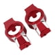 thumbnail image 3 of 2 uds RC C Hub Carrier bloques de ruedas para TRAXXAS 1/5 RC coche aleación de aluminio de alta resistencia RC C Hub Carrier rojo, 3 of 14