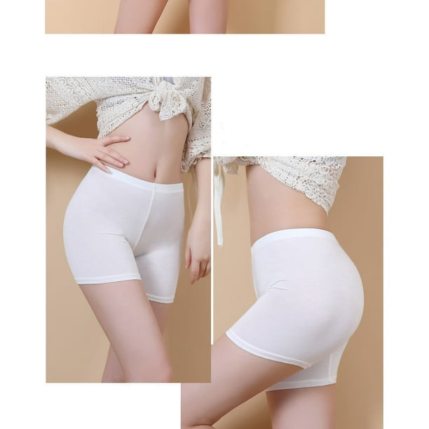 Womens Panties Womens 449B Slip Shorts For Under Dresses Anti Chafing Thigh  Bands Underwear Women Girls Ice Silk Stretch Safety Pants From 18,98 €