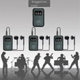 thumbnail image 1 of Wireless in Ear Monitor System 2.4 G Earphone Rechargeable Transmitter Receiver Support Stereo Mono, 1 of 5