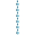 thumbnail image 2 of PMU Snowflake Prismatic Pendant Pastel Blue - Christmas Hanging Decor from Ceiling for Christmas Hanging Decoration for Christmas Tree, Garland Indoor Home Ornaments Purple (1/pkg) Pkg/1, 2 of 2