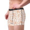 thumbnail image 2 of Uemuo Simple Fruit Pattern Men's Boxer Briefs,Trunk Anti-Chafing,Comfortable, Durable, and Stylish Underwear-, 2 of 9
