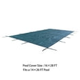 thumbnail image 6 of Pool Safety Cover Fits 14x26ft Rectangle Inground Pools Safety Pool Cover, 6 of 14