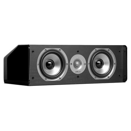 Cs10 Stereo - Polk Audio CS10 Black 2-Way Center Channel Loudspeaker