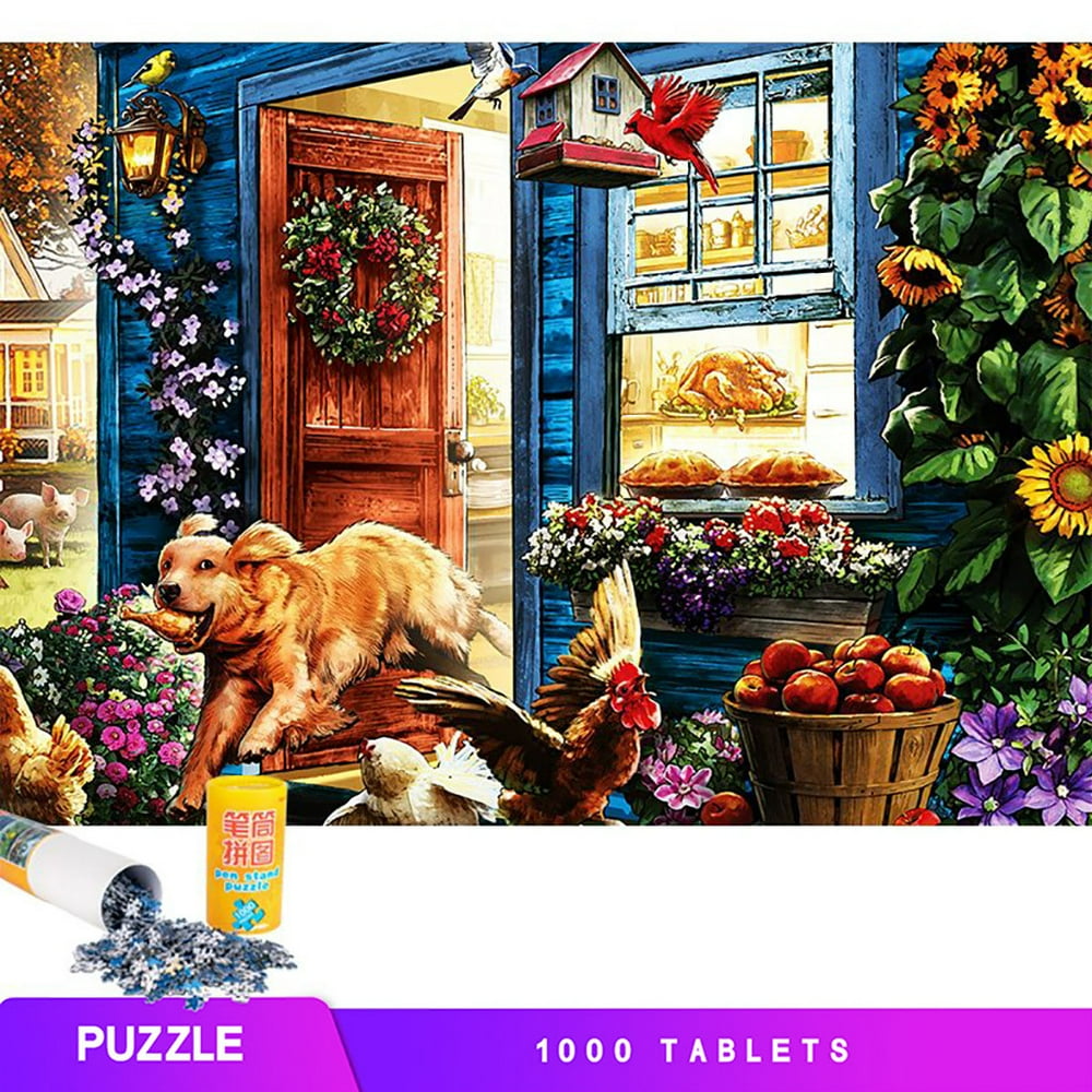 Adults Puzzles 1000 Piece Large Puzzle Game Interesting Toys