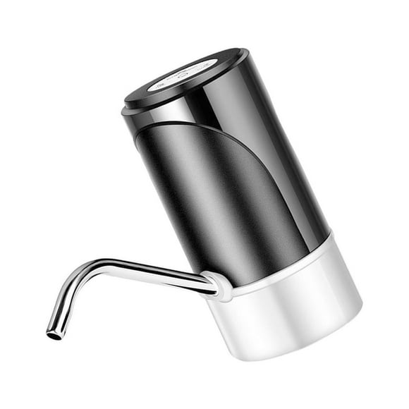 Langgg Barreled Water Bottle Pump Dispenser Electric Drinking Water Jug Pump Black