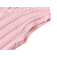 thumbnail image 5 of CCRFTGI Sweater Vest for Boys Girls 5-12Y Fashion Knit Vest Comfort Uniform Regular Fit Winter Pullover Top Pink 9-10Y, 5 of 9