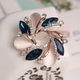 thumbnail image 1 of Mujeres broche Pin Rhinestone cristal boda ramo de novia ramillete Clip regalo Hugo  Broche Pin de mujer, 1 of 10