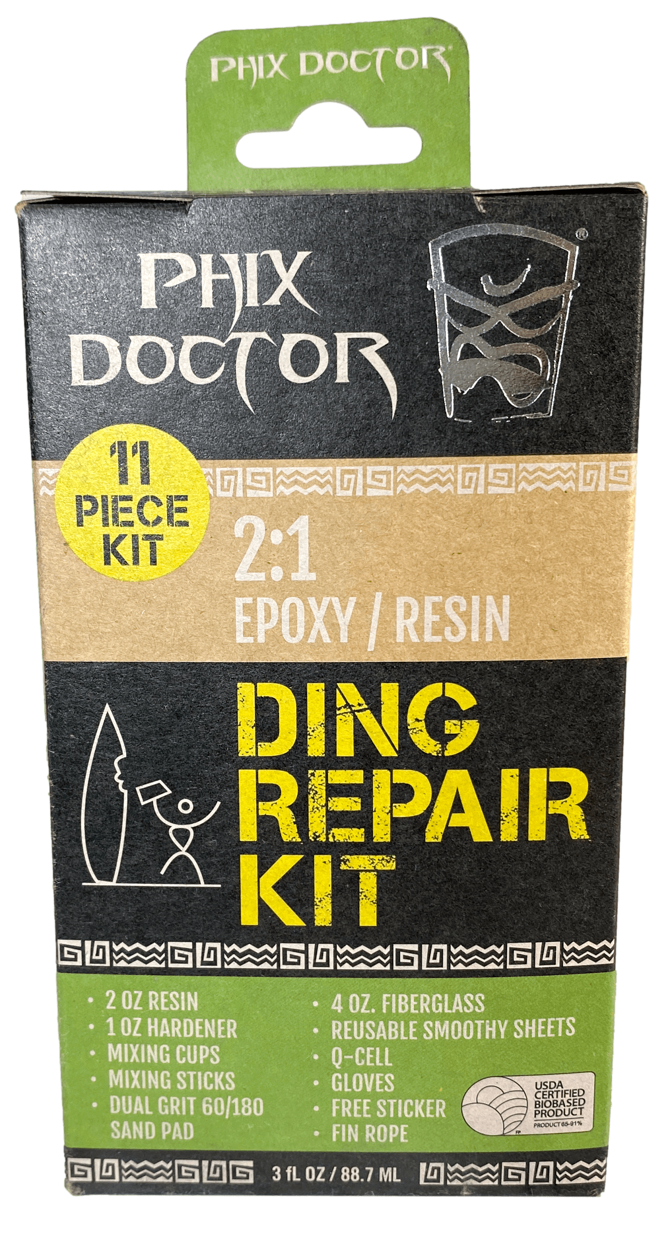 Dark Knight EPOXY21 Epoxy Surfboard Repair Kit Epoxy Adhesive 3 oz