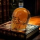 thumbnail image 5 of Noticias Botella de vino de cristal con forma de calavera Botella de whisky Vidrio de borosilicato alto Artesanía Botella de vino Animales Botella de vino, 5 of 5