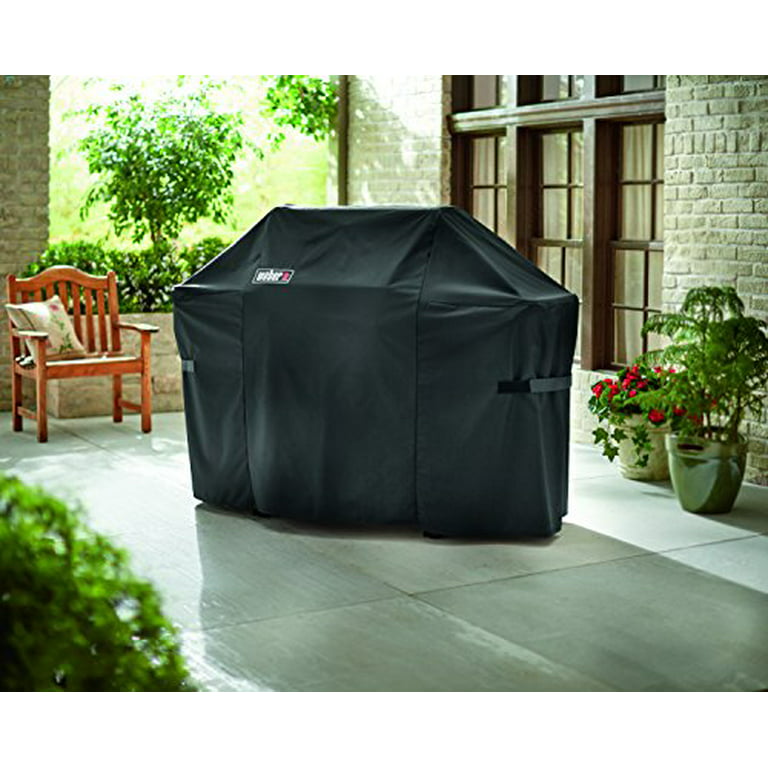 Weber 7108 Grill Cover with Storage Bag for Summit 400-Series Gas - Walmart.com