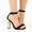 Black, variant on EQWLJWE Sandals for Women Wide Width Heels,Ankle Strap Adjustable Buckle Block Chunky High Heel Open Toe Sandal